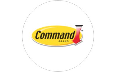 Command Logo image inside of grey circle