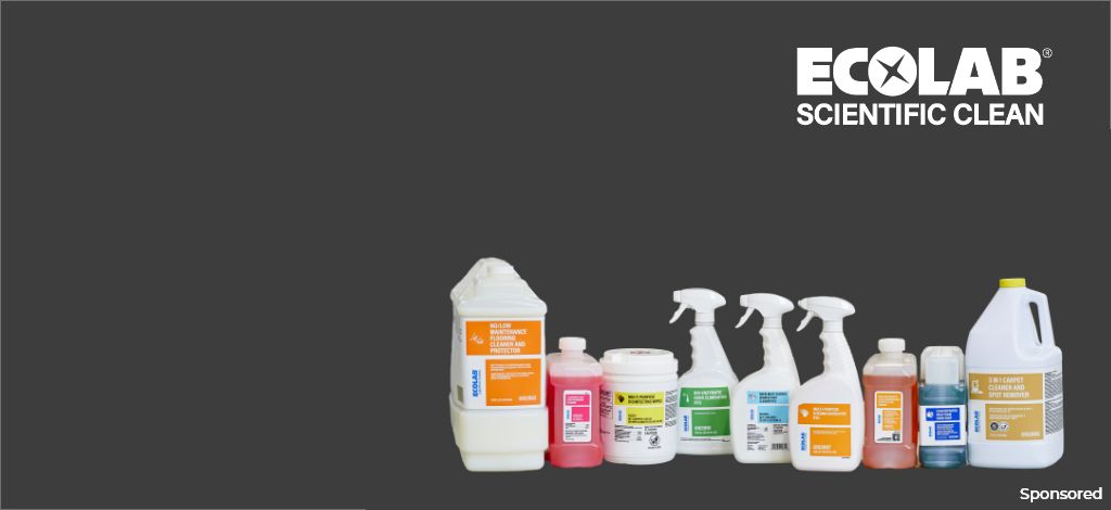 The New Ecolab Scientific Clean Product Line.