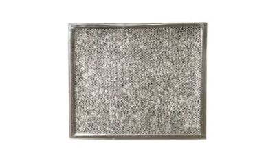 GE Appliances Range Hood Repair replacement filter product isolated on top of a light grey circle
