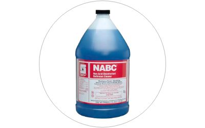 NABC Brand logo in a white circle with thin grey outline