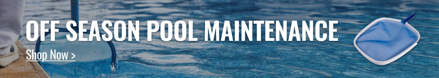 Off season pool maintenance