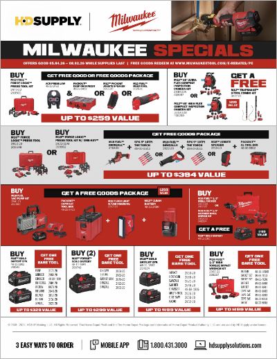 Milwaukee Specials