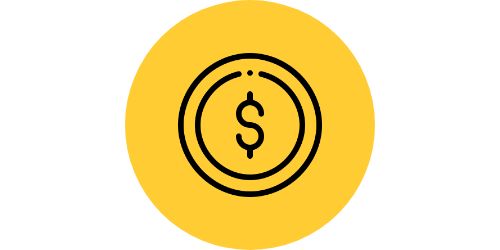 icon of a dollar sign