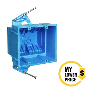 Carlon 2-Gang 35 Cu. feet Electrical Hard Shell Box