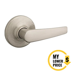 Kwikset Delta Satin Nickel Hall/Closet Door Lever