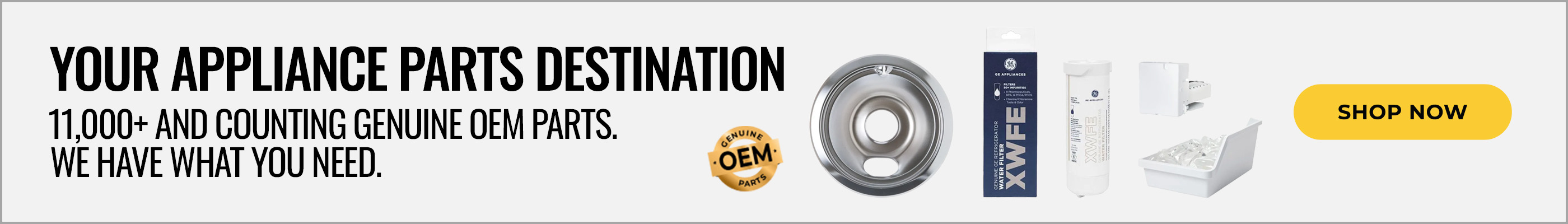 Your Appliance Parts Destination. OEM Parts