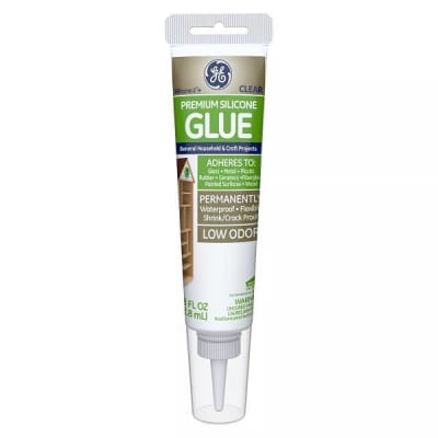 GE 2.8 Oz Silicone 2 Household Glue And Sealant - Clear