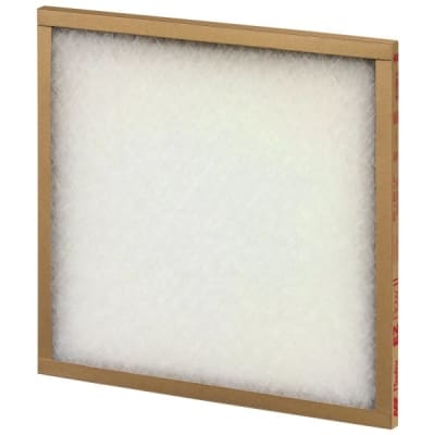 16 X 20 X 1" MERV 1 Fiberglass Air Filter, Pkg Of 12