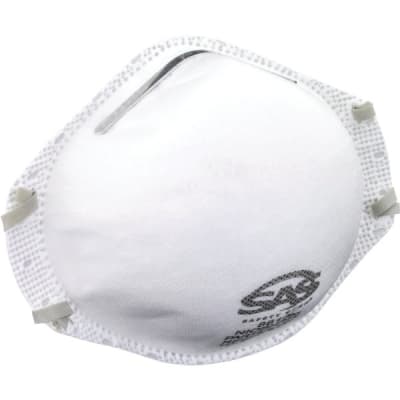 Sas Safety® N95 Particulate Respirator, Double Head Straps, Package Of 20
