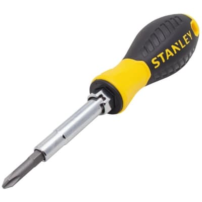 Stanley® 6-Way™ Screwdriver, Multi-Bit