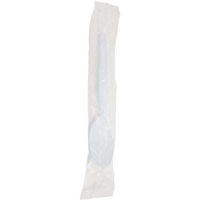 Dixie® Medium Weight Polystyrene Individually Wrapped Teaspoon (1000/Box)