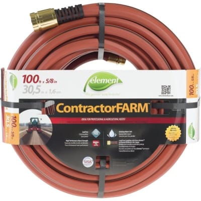 Swan® Element® Garden Hose Kink-Free® 3/4" 100' Length Contractor Grade