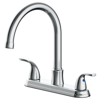 Seasons® Raleigh™ Double-Handle High-Arc Kitchen Faucet In Chrome