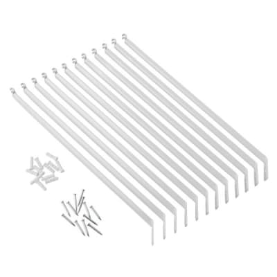 Everbilt 12" Shelf Support Bracket, Package Of 12