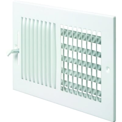 12" X 6" Two-Way Sidewall Register