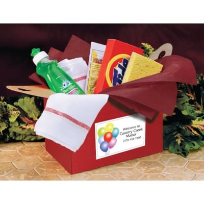 Kitchen Essentials Gift Box, Red Design