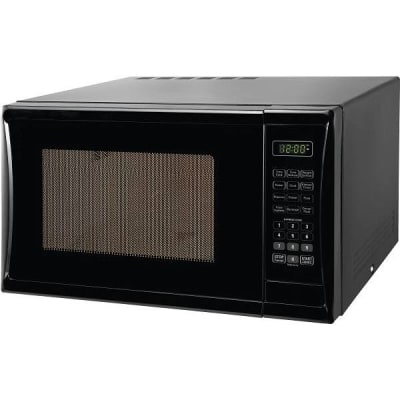 Seasons® 1.1 Cu. Ft. 1000-Watt Countertop Microwave, Black