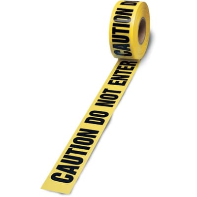 Caution Do Not Enter Barrier Tape