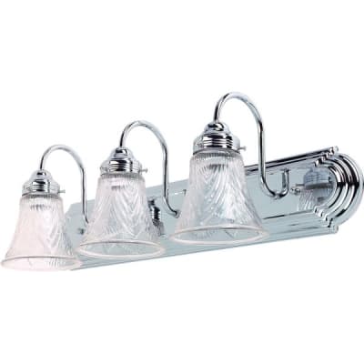 Seasons® 24 In. 60w 3-Light Incandescent Bath Vanity Fixture