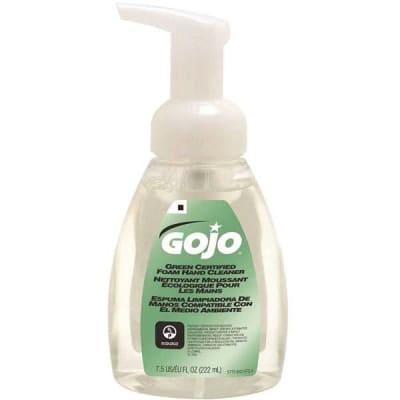 Gojo Fragrance-Free 7.5 Flozgreen Certified Foam Hand Cleaner Case Of 6