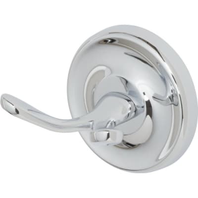 Seasons® Raleigh™ Polished Chrome Double Robe Hook