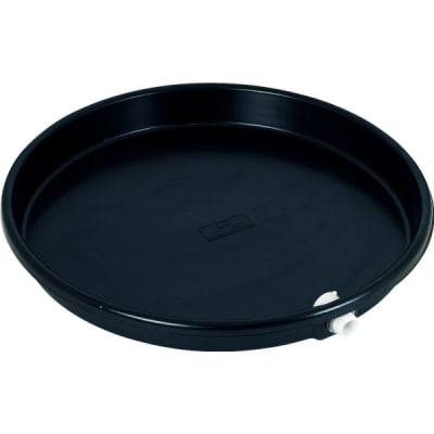 Water Heater Pan With Fittings 22" Plastic