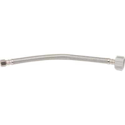 Fluidmaster® Stainless Steel Toilet Supply 16" 3/8 Comp X 7/8 Ballcock