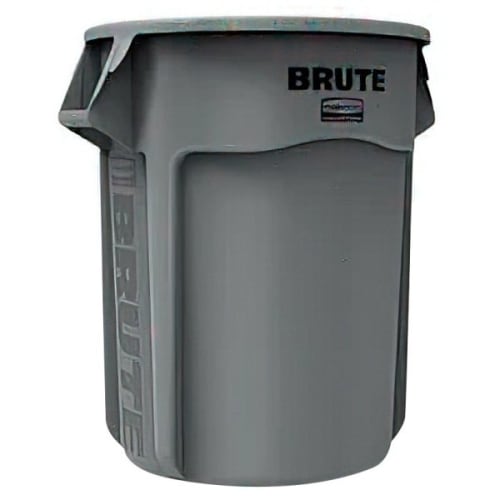 Rubbermaid Commercial BRUTE 55 Gallon Trash Can (Gray)