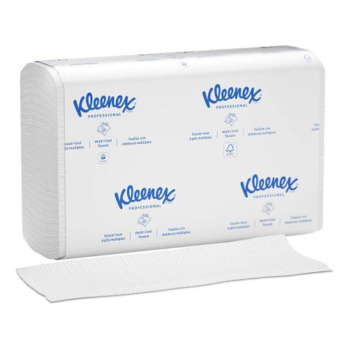 Kleenex® 1-Ply Multifold Hand Paper Towels (16 Packs-Carton)