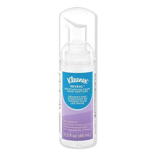 Ultra Moisturizing Foam Hand Sanitizer, 1.5 Oz Pump Bottle, Unscented, 24/Carton