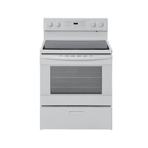 Seasons® 5.2 Cu. Ft. Freestanding Electric Range, Glass Top, White