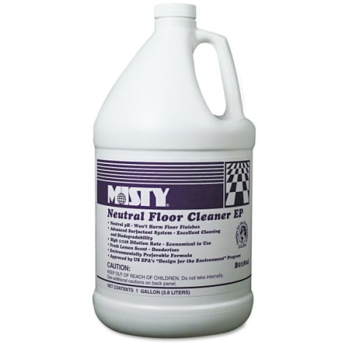 Misty 1 Gallon Neutral Floor Cleaner Ep (4-Carton)