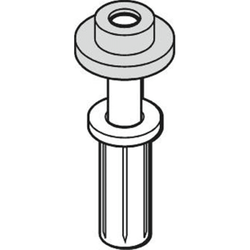 Wardrobe Bi-Fold Door Top Guide Wheel 3/4" Roller 3/8" Nylon Base, Package Of 2