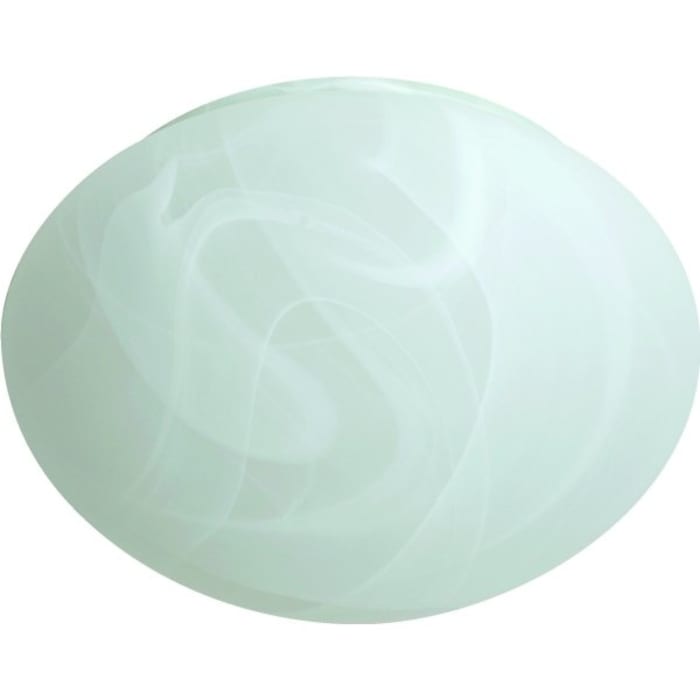 Faux Alabaster Mushroom Glass Lens 6" Fitter Pack Of 4