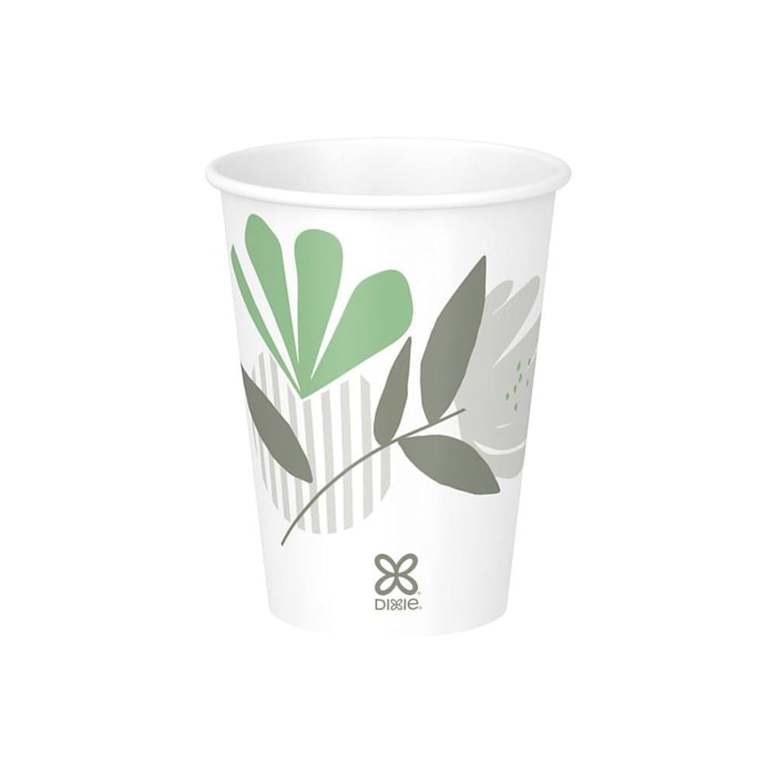 Dixie® Paper Hot Cups, 12 Oz. (1000/Case)