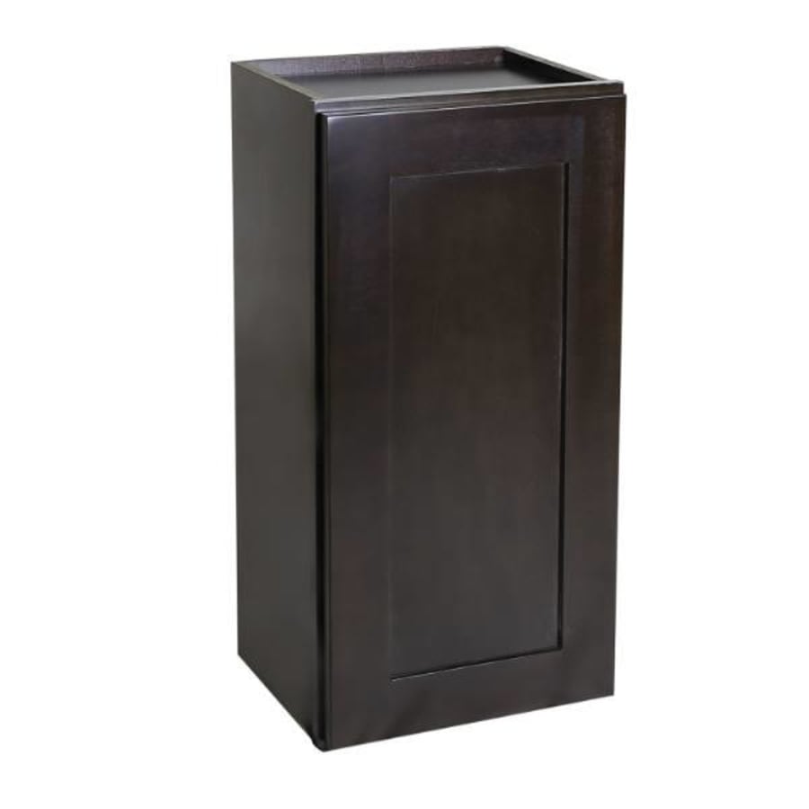 Design House Assembled 36x12x24 In Shaker Style 2 Door Wall Cabinet In Espresso Hd Supply