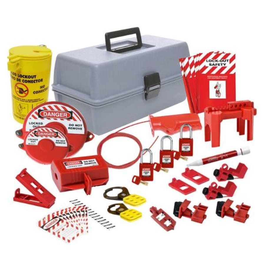 Brady Personal Breaker Lockout Toolbox Kit With 3 Padlocks | HD Supply