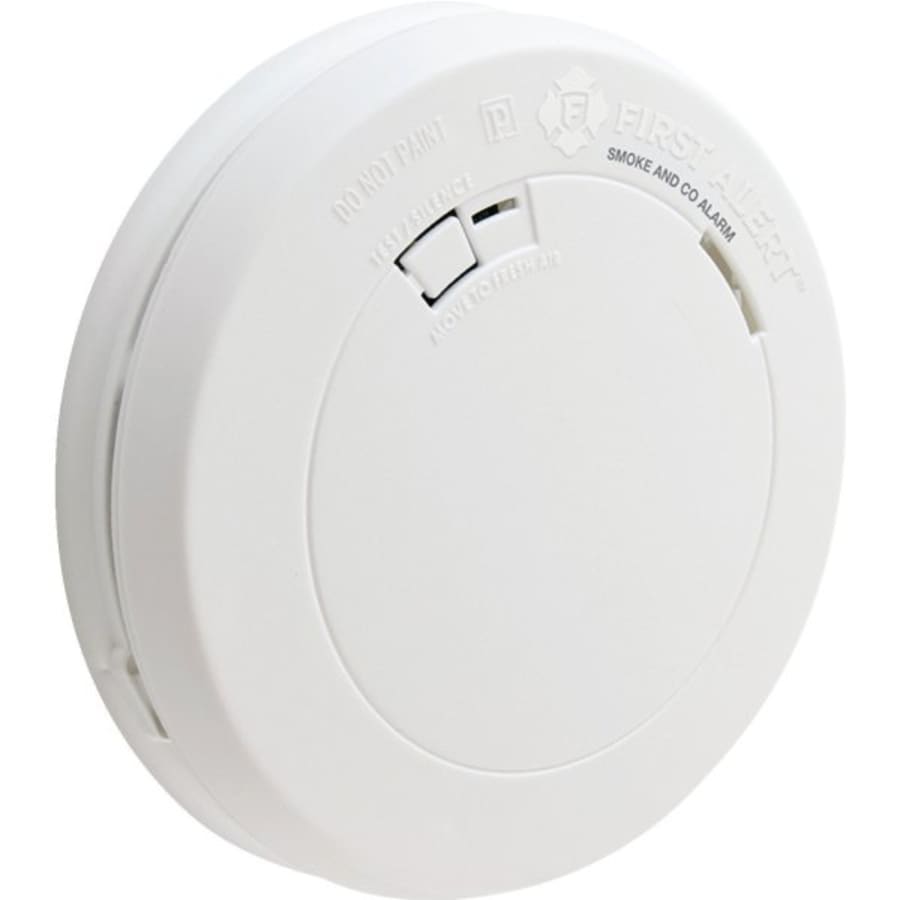 Brk First Alert Direct Wire Smoke Co Combo Alarm W Voice Battery Backup Hd Supply