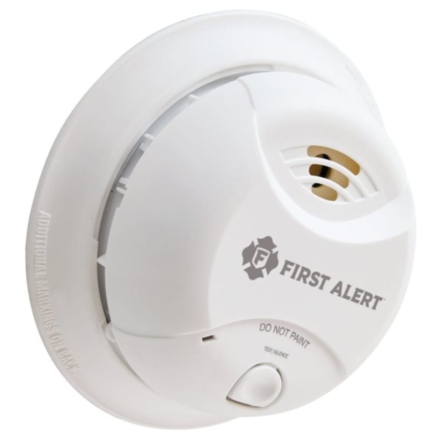 Brk First Alert Wireless Interconnect Smoke Alarm With Voice Case Of 12 Hd Supply