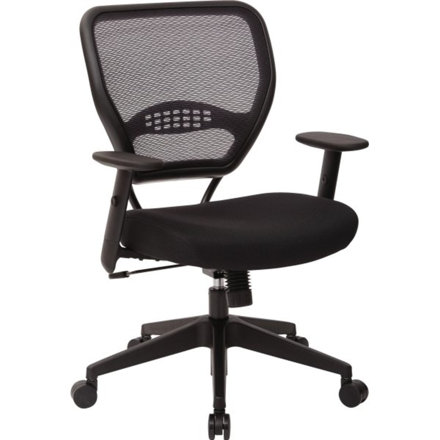 Alera Elusion Series Mesh Mid Back Multifunction Chair Black Hd Supply