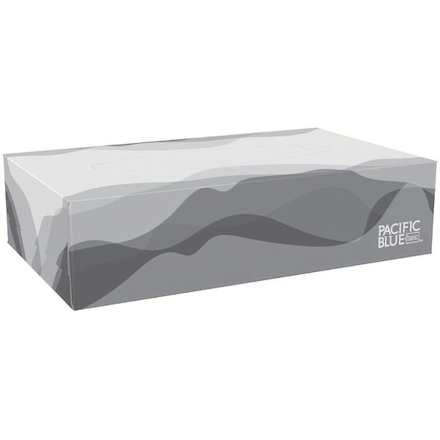 Flat Tissue Box Classique Collection - Lancaster Commercial Products