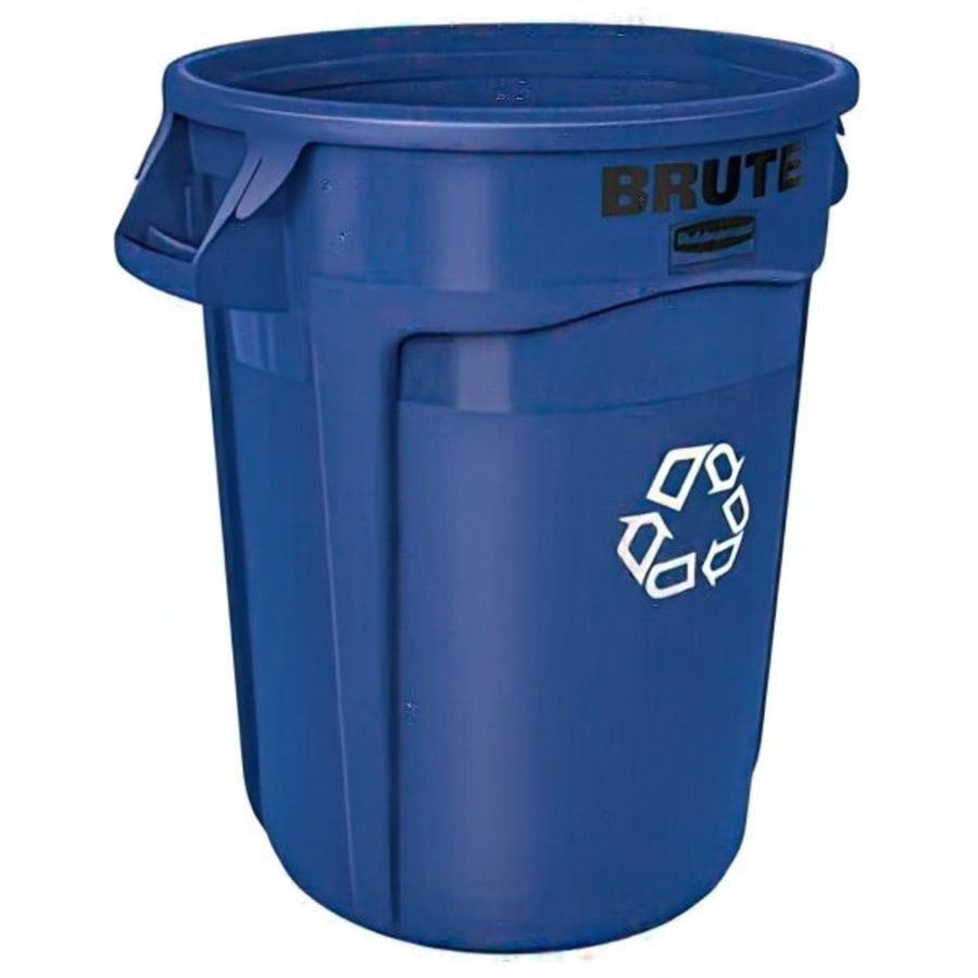 Toter RND32-B0960 32 Gallon Green Round Trash Can