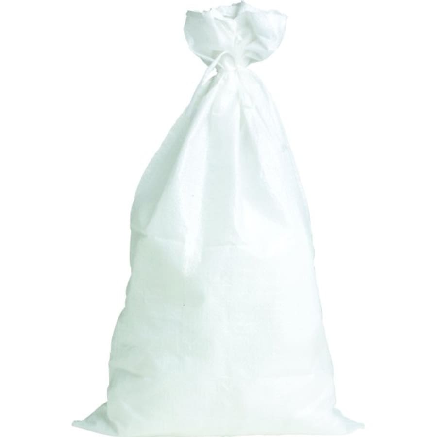 14 x 26 Empty White Poly Sandbags 100 Pack 