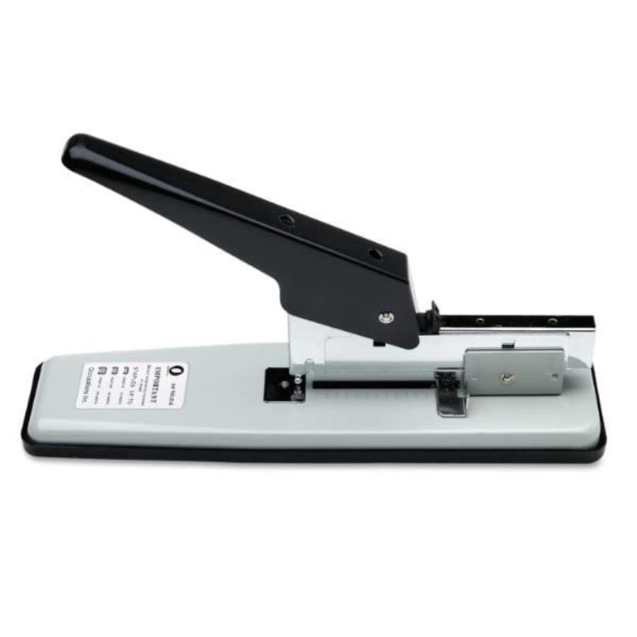 PaperPro® StackMaster 100 Heavy Duty Stapler, 100 Sheet Capacity, Black/Gray