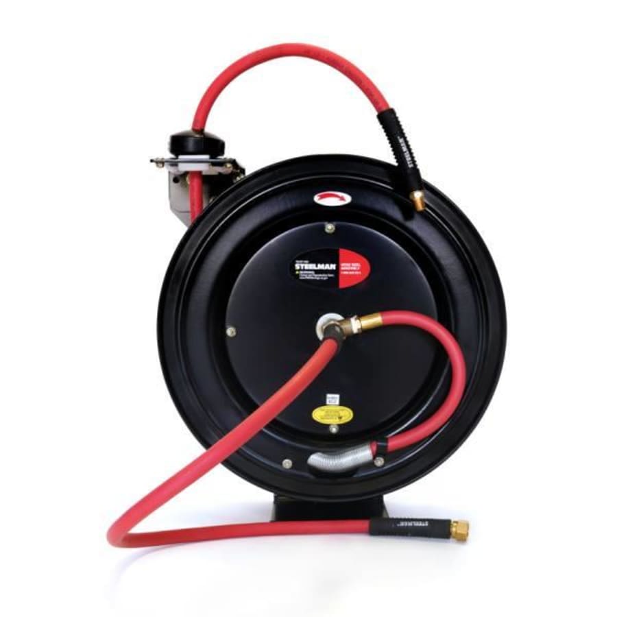 DEWALT 3/8 in. x 50 ft. Double Arm Auto Retracting Air Hose Reel