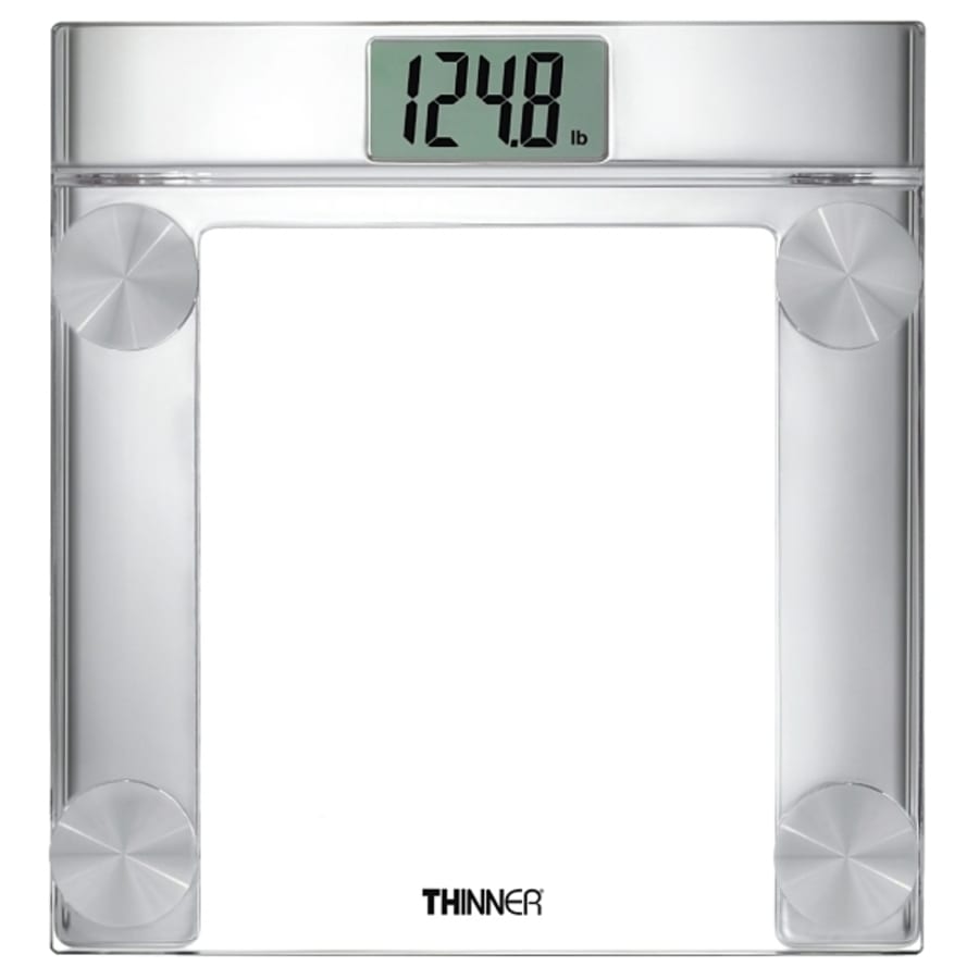 Thinner Extra-Large Dial Analog Precision Bathroom Scale, Analog Bath Scale, Measures Weight Up to 330 lbs