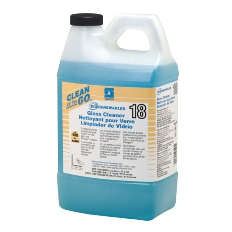 912503-4 Windex Glass Cleaner, 1 gal. Jug, Unscented Liquid, Ready