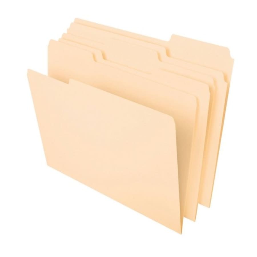 Office Depot Letter File Folder, Box Of 100 | HD Supply