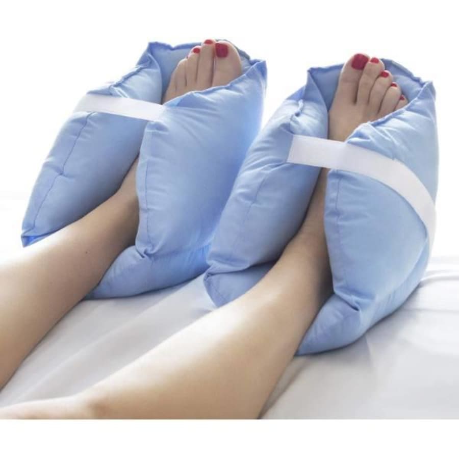 DMI Ortho Bed Wedge Elevating Leg Rest Cushion Pillow, Blue
