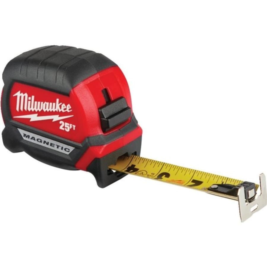 Wide Blade Tape Measure - 25ft - Engineer's/Dual Scale